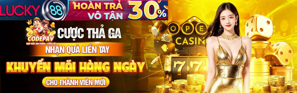 Hình ảnh: Banner Lucky88 độc quyền GameBet